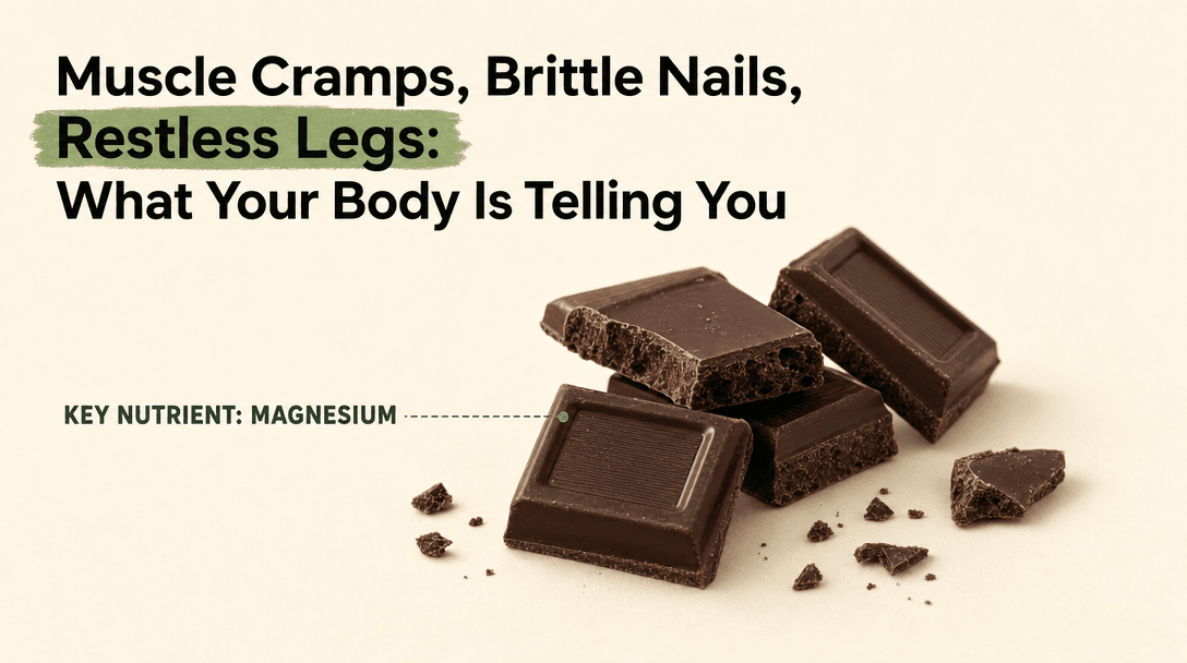 What muscle cramps, brittle nails, and restless legs can reveal about nutrient gaps, Fobalanz
