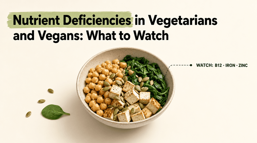Nutrients vegetarians and vegans should watch: iron, zinc, and B12, Fobalanz